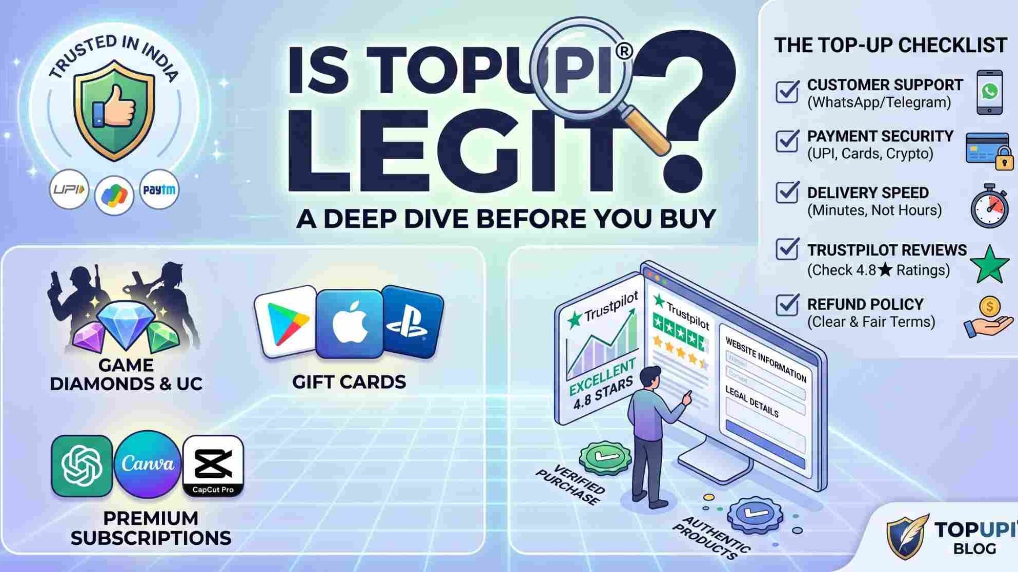 Is Topupio Legit? MSME Registered Indian Top-Up Store (2026)